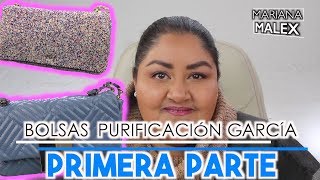 COLECCIÓN DE BOLSAS PURIFICACIÓN GARCÍA Primer Video  Mariana Malex [upl. by Cilka162]