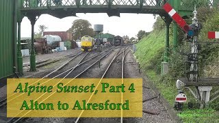 Alton to Alresford – Hastings DEMU cab ride – 30 September 2017 – audio from back cab [upl. by Assirolc904]