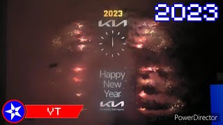 New Years Ball Drop 2023  Replay  Polara YT [upl. by Ferwerda147]