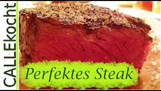 Steak richtig braten Rezept um bestes Rumpsteak zubereiten [upl. by Haleemak402]