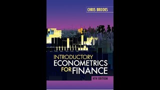 Introductory Econometrics for Finance Lecture 5 [upl. by Eilegna]