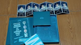 UNBOXING  DIMENSION DILEMMA ALBUM BY ENHYPEN CHARYBDIS VERSION [upl. by Arthur]