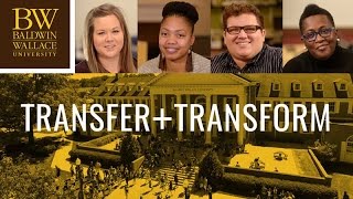 Transfer and Transform at Baldwin Wallace University [upl. by Murry]