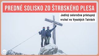 Predné Solisko v zime jediný celoročne prístupný vysokotatranský vrchol [upl. by Zeidman]