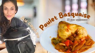 VRAI POULET BASQUAISE EN 10MIN   Cookeo [upl. by Harvard]