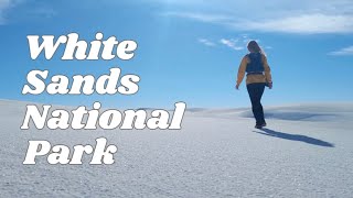 White Sands National Park  Sledding the dunes [upl. by Rayford]