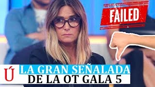 La noche en que Noemí Galera debió haberse quedado callada Editorial Gala 5 Operación Triunfo 2018 [upl. by Grant]