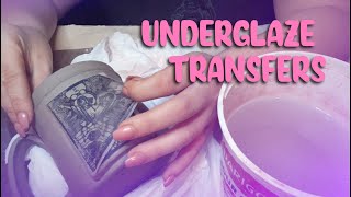 Ceramics Underglaze Transfers [upl. by Primavera957]