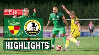 HIGHLIGHTS  Nantwich Town 22 Widnes FC  PitchingIn NPL West  10924 [upl. by Neladgam]