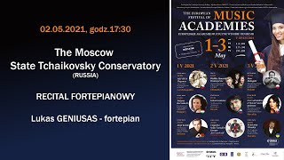 The Moscow State Tchaikovsky Conservatory RUSSIA RECITAL FORTEPIANOWY [upl. by Curtice]