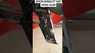 SPION WINGLET H2R SLIMCARBON FORGED [upl. by Yrocal957]