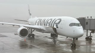 Trip Report Finnair Airbus A350900 Helsinki  DallasFort Worth Economy [upl. by Irbua]