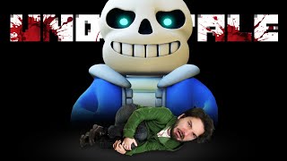 JAZZGHOST VS A FAMOSA E TEMÍVEL BATALHA CONTRA O SANS NA ROTA GENOCIDA DE UNDERTALE FINAL [upl. by Innus366]