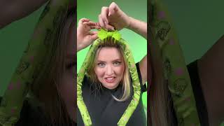 Paulas Grinch Locken  Einfach Grinch Locken 😂💚 wie findet ihr die Nudel [upl. by Nisaj406]