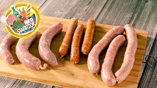 Bratwurst selber machen  Thüringer Fränkische und Merguez  Nico Stanitzok [upl. by Airam613]