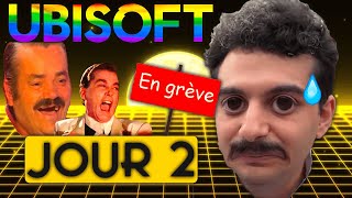 JOUR 2 de la GRÈVE chez UBISOFT  on fait le point cest toujours cringe [upl. by Elleinaj]