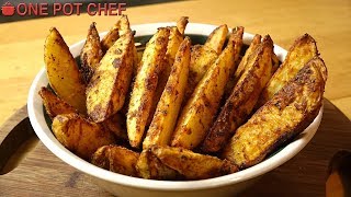 The tastiest Potato wedges in just 5 minutes [upl. by Morie]