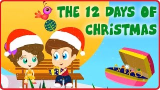 The Twelve Days Of Christmas  Christmas Carol For Tiny Tots With Tim amp Tia [upl. by Onihc]