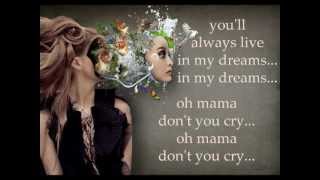 Steelheart  Mama Dont You Cry  Lyrics [upl. by Wendalyn]