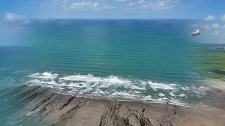 A flight over widemouth bay nr Bude [upl. by Norraa]