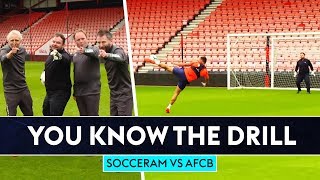 TEAM SOCCER AM VS BOURNEMOUTH AFC 🍒  You Know The Drill  SixShot Challenge [upl. by Ber80]