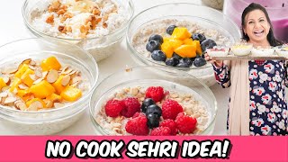 Best Sehri Idea No Cooking Creamy Delicious and Nutritos Oats Recipe in Urdu Hindi  RKK [upl. by Sheline]