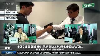 ¿Por qué se debe registrar en la Sunarp la Declaratoria de Fábrica de un predio [upl. by Yeo]