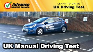 UK Manual Driving Test Replica 2024 full route with SatNav [upl. by Swec]