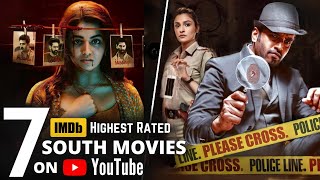 Top 7 Crime Thriller South Movies on YouTube in Hindi Part 4 [upl. by Ahsats]