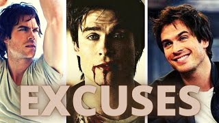 Damon Salvatore  Excuses  The Vampire Diaries  AP Dhillon  Gurinder Gill [upl. by Ativahs846]