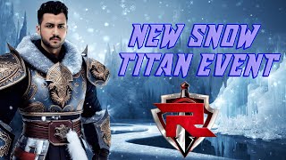 YULETIDE SNOW TITAN EVENT  RAID NEWS  RAID SHADOW LEGENDS [upl. by Mcferren]