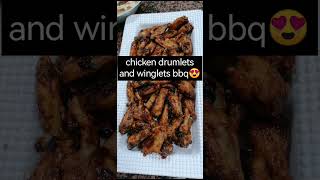 chicken drumlet and winglets bbq [upl. by Medlin588]