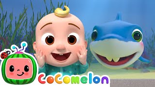 Baby Shark plays Hide and Seek🦈 CoComelon 🦈 Moonbug Kids  Learning Corner [upl. by Sasnak]