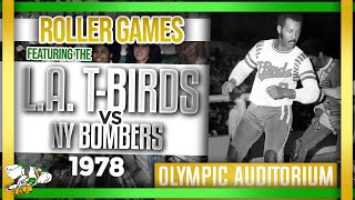 1978 Roller Games LA TBirds vs New York Bombers 7368 [upl. by Garrek]