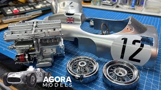 Build the 18 Scale Stirling Moss 1955 Mercedes W196R  Pack 14  Stages 113 [upl. by Nabatse]