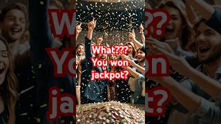 You won jackpots lotteryfinancemoneypropertyfunrich [upl. by Magdalene]