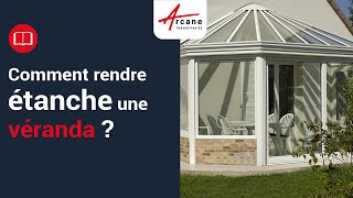 comment rendre étanche un support transparent véranda tuiles verre coupole ✔️ Tuto complet [upl. by Kcirdle]