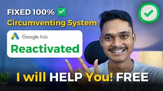 Google Ads account suspended circumventing systems  How to Reactivate Google Ads Suspended Account✅ [upl. by Krm]