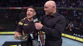 UFC 263 Brandon Moreno Octagon Interview [upl. by Stephannie]