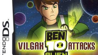 Classic Game Room  BEN 10 VILGAX ATTACKS review for Nintendo DS [upl. by Tildi]