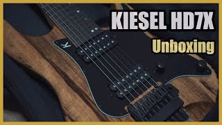 Kiesel Guitars  Delos Headless 7 Unboxing [upl. by Koetke103]