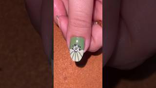 ❇️💅🏼Easy tape nail art tutorial [upl. by Ahseekan]