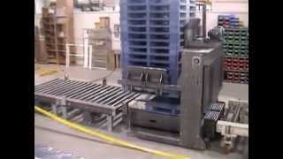 GCCL  General Conveyor  Pallet Dispenser  Stacker RA20 [upl. by Eden670]