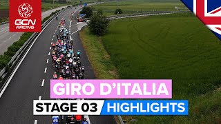 A Sting In The Tail For The Sprinters To Conquer  Giro DItalia 2023 Highlights  Stage 3 [upl. by Henry]