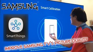 Calibrate Your Samsung TV with Smart Things App  Samsung Smart Calibration [upl. by Natascha123]