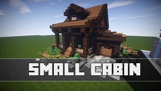 Kleine Hütte  Minecraft Tutorial  German [upl. by Udall]