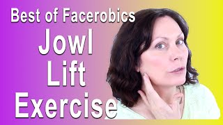 SAGGING NECK and JOWLS LIFT Exercise  Best of Facerobics [upl. by Ahsial]