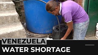 World Water Day Venezuelans without tap water for decades [upl. by Garretson]