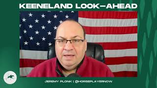 Jeremy Plonks Keeneland Preview for Thursday October 24 2024 [upl. by Dixie]