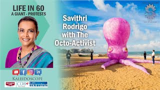 Kaleidoscope Life in 60 ft Greenpeaces Octo Activist in Colombo 31 Oct 2024 [upl. by Gnehc]